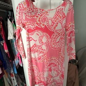 Lilly Pulitzer Pink Printed Dress